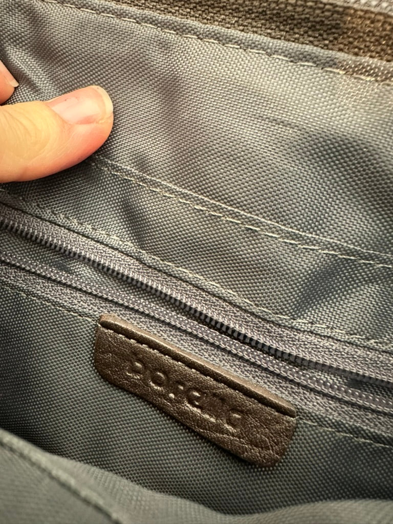 Borella Handtas leer bruin