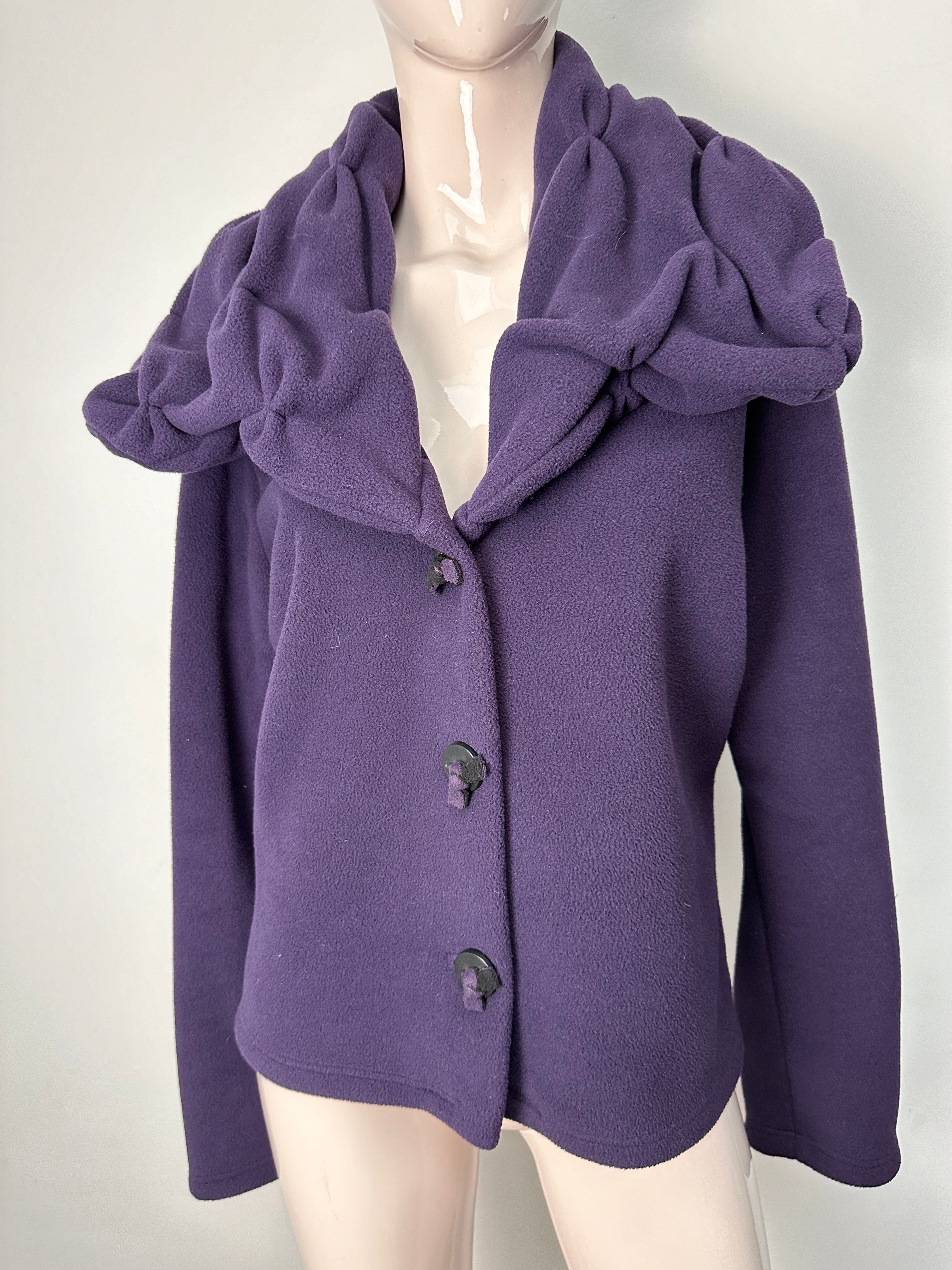 Boris Industries Vest maat M paars