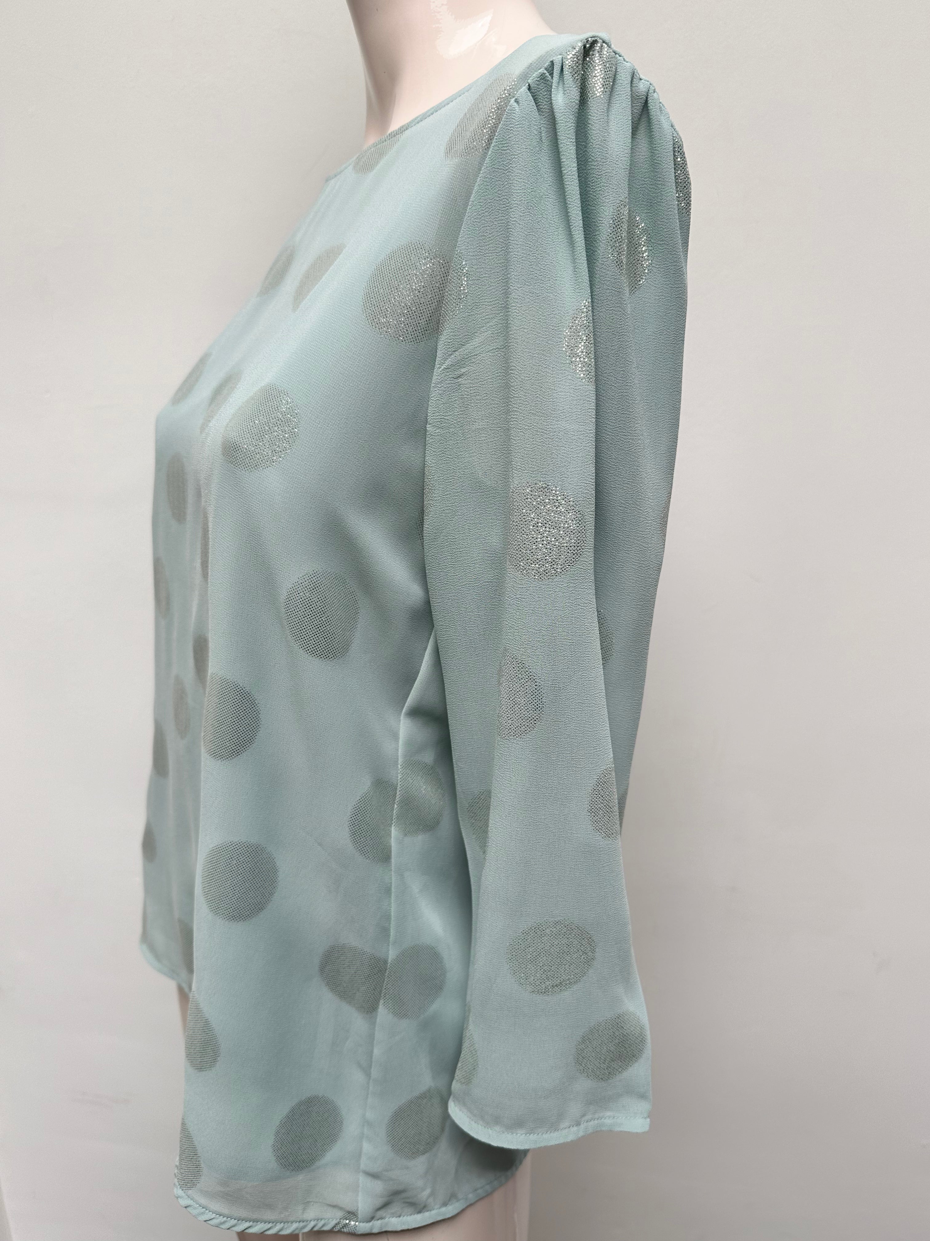 Selected Femme mintgroene blouse maat 36