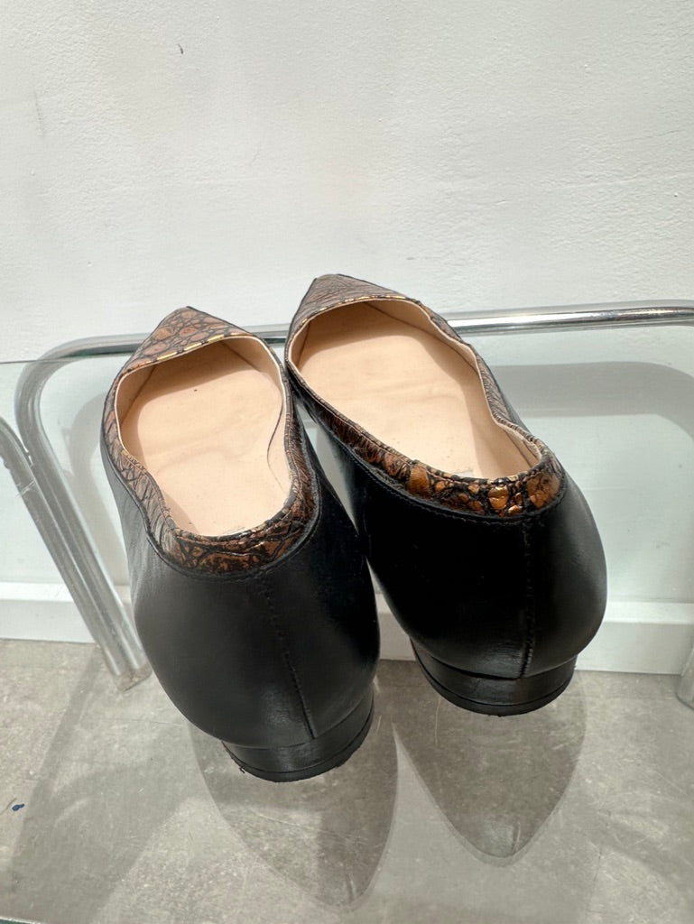 L.K. Benett zwarte ballerina met punt maat 40