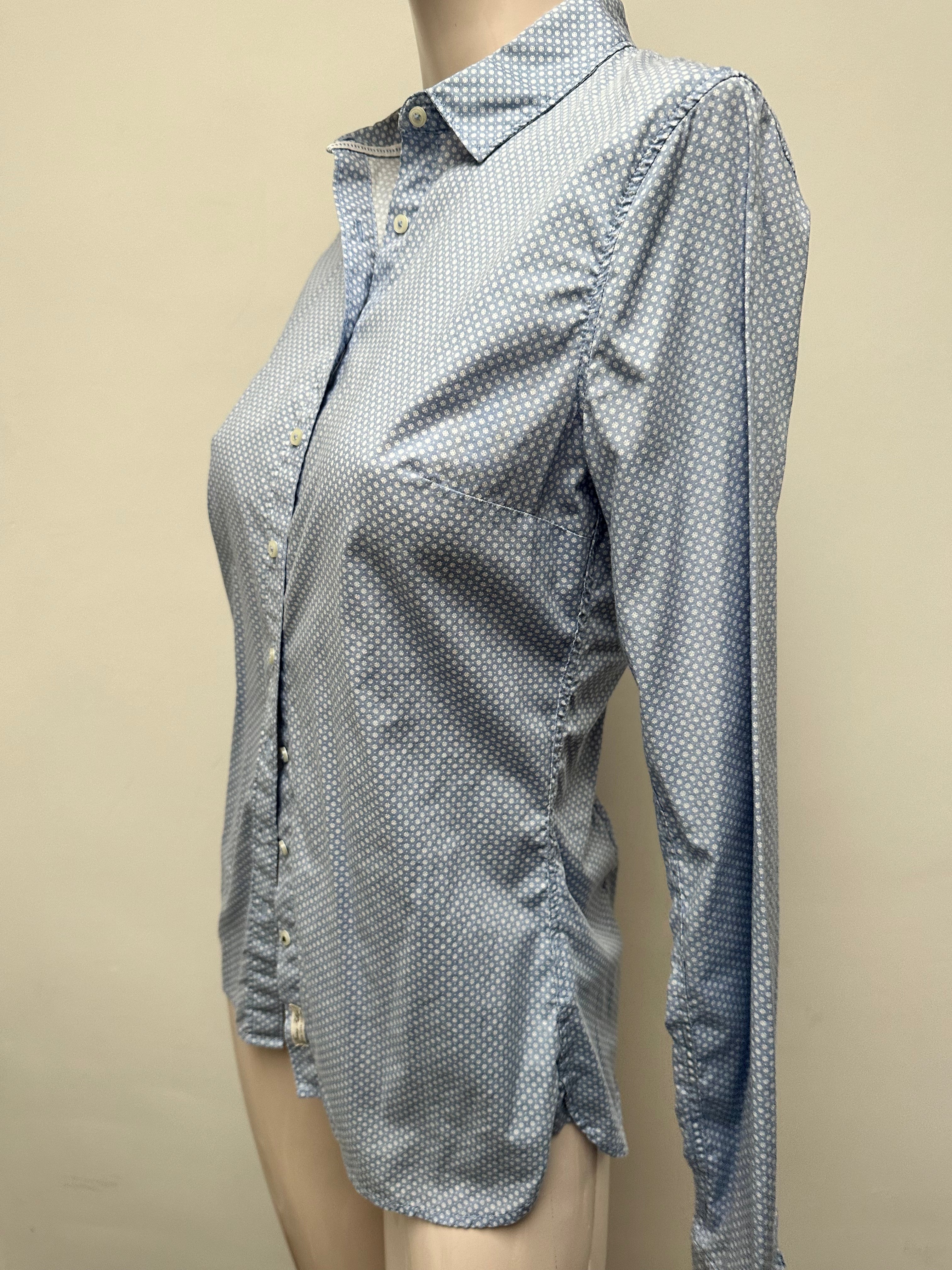 Tommy Hilfiger blauwe blouse maat 1