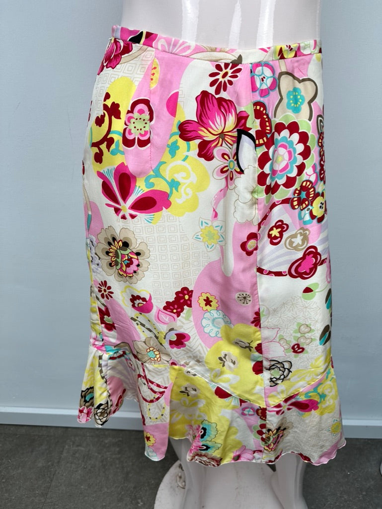 Gerard Darel gebloemde rok maat 42