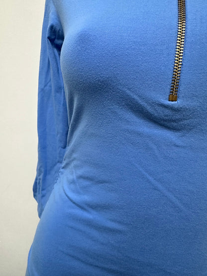 Michael Kors blauwe polo maat S
