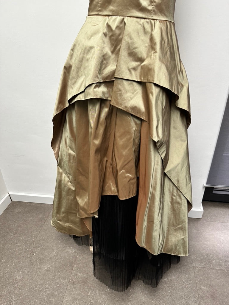 Bandolera Jurk maat 40 goud