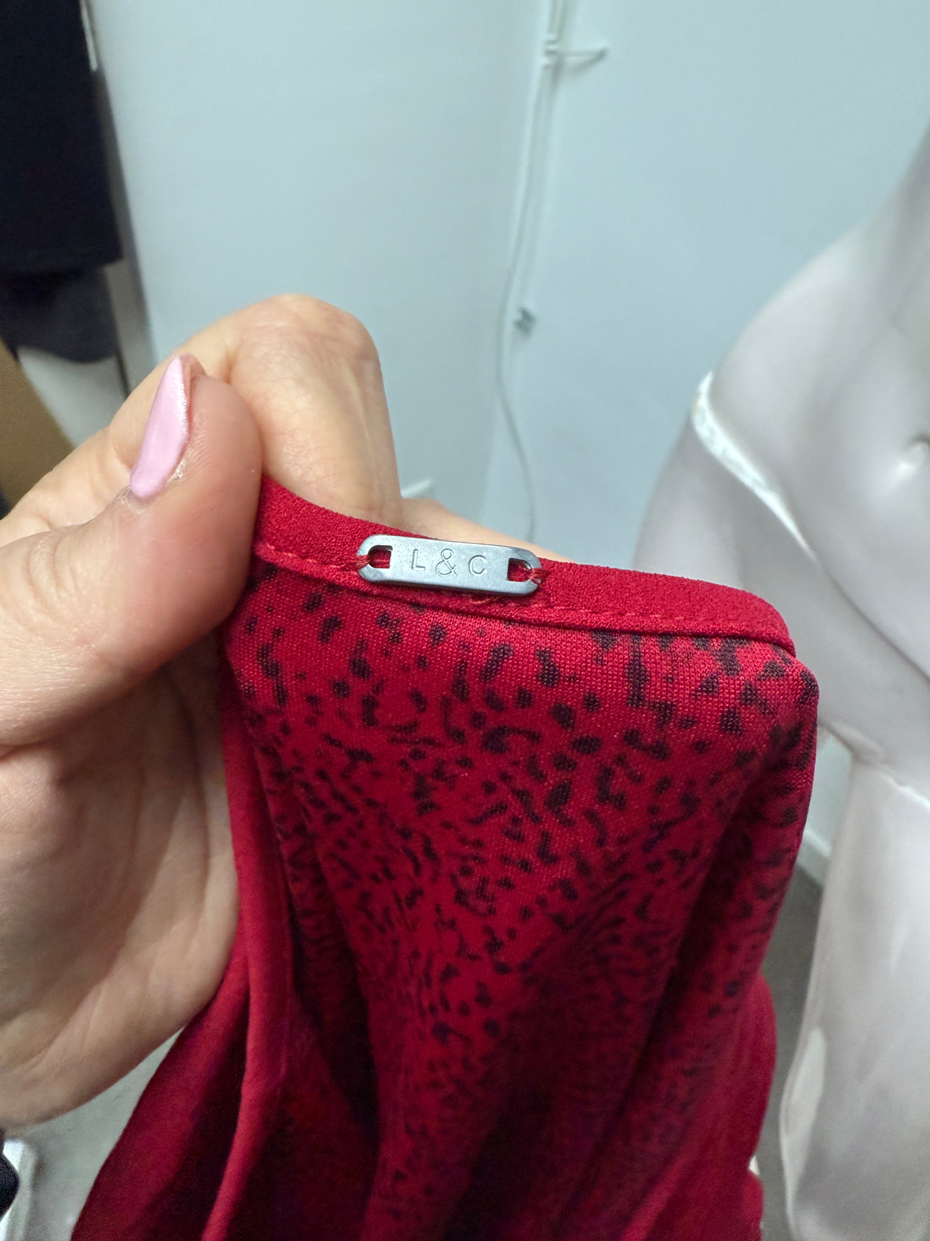 Lizzy & Coco Jurk maat 40 rood