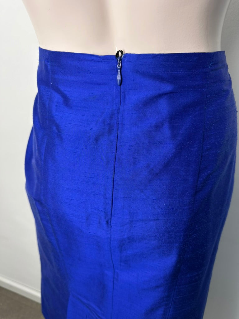 Mieke van Gijzel rok blauw maat L