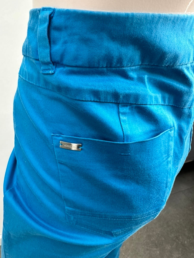 Marc Cain kobalt blauwe chino met smalle fit maat 4