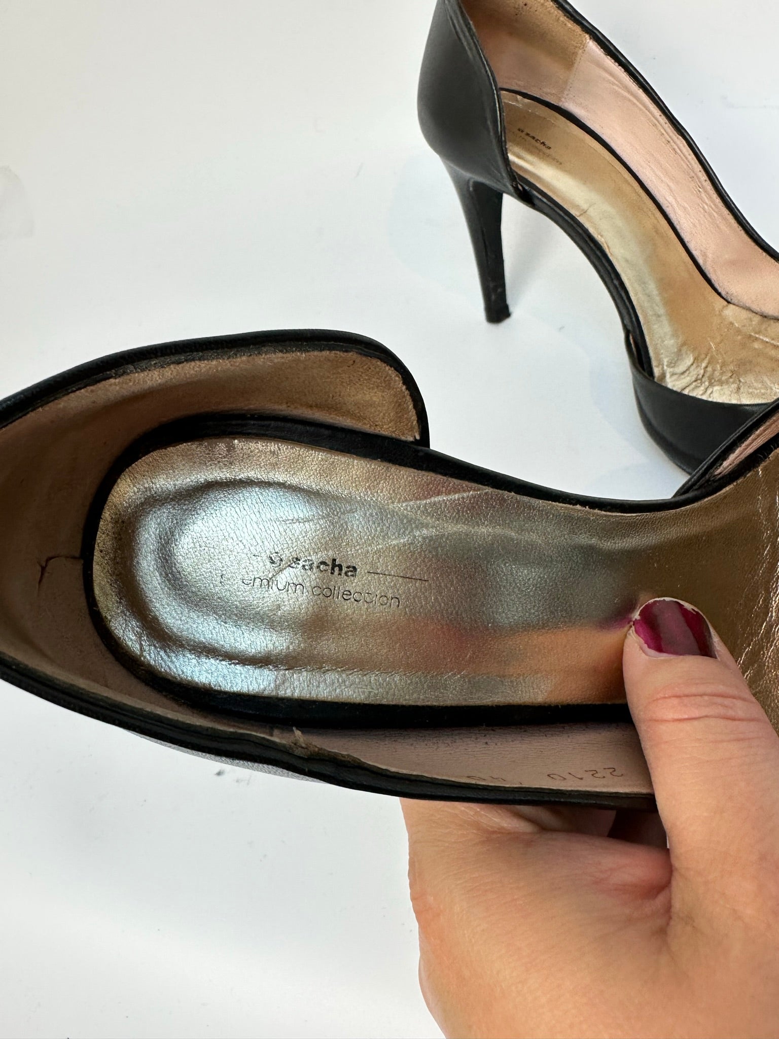 Sacha zwarte pumps maat 40