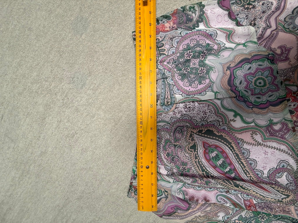 GERRY WEBER - Rok - paisleyprint, A-lijn, elastische tailleband