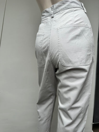 COS lichtgrijze chino broek maat 34