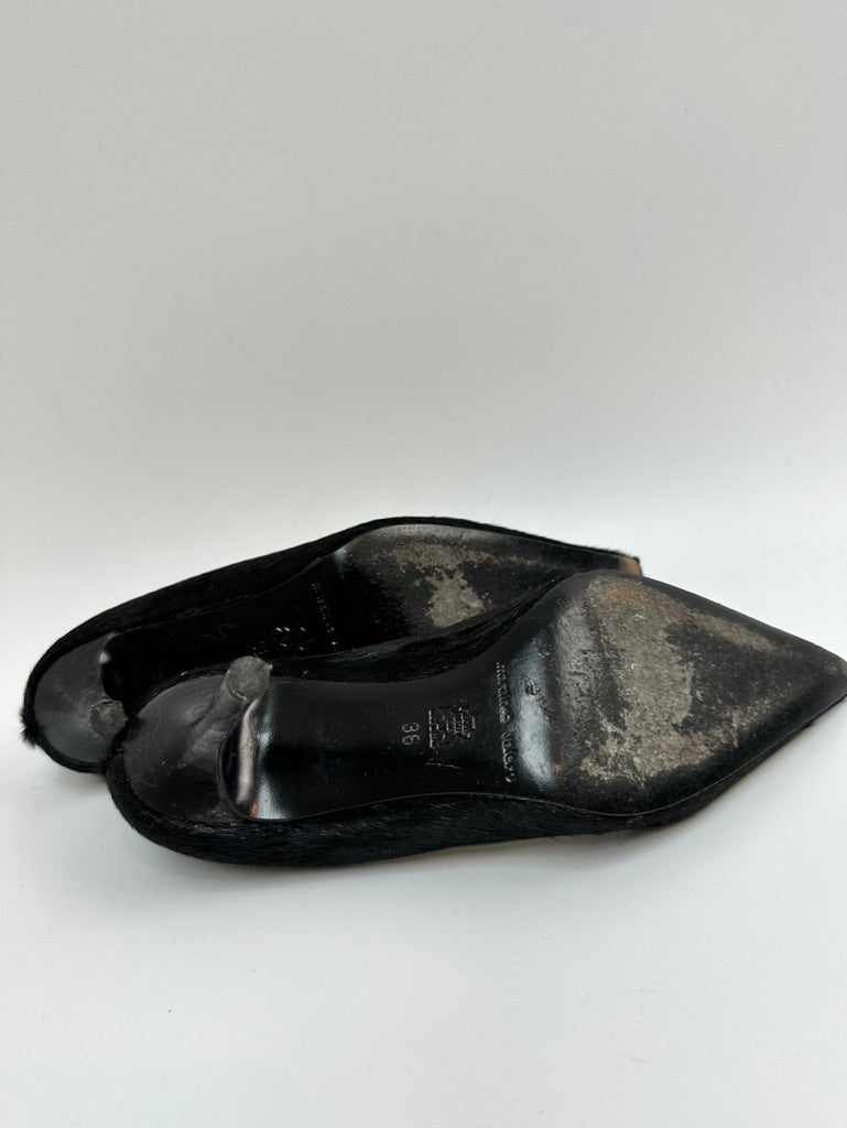 Martinez Valero ponyhair pumps maat 36