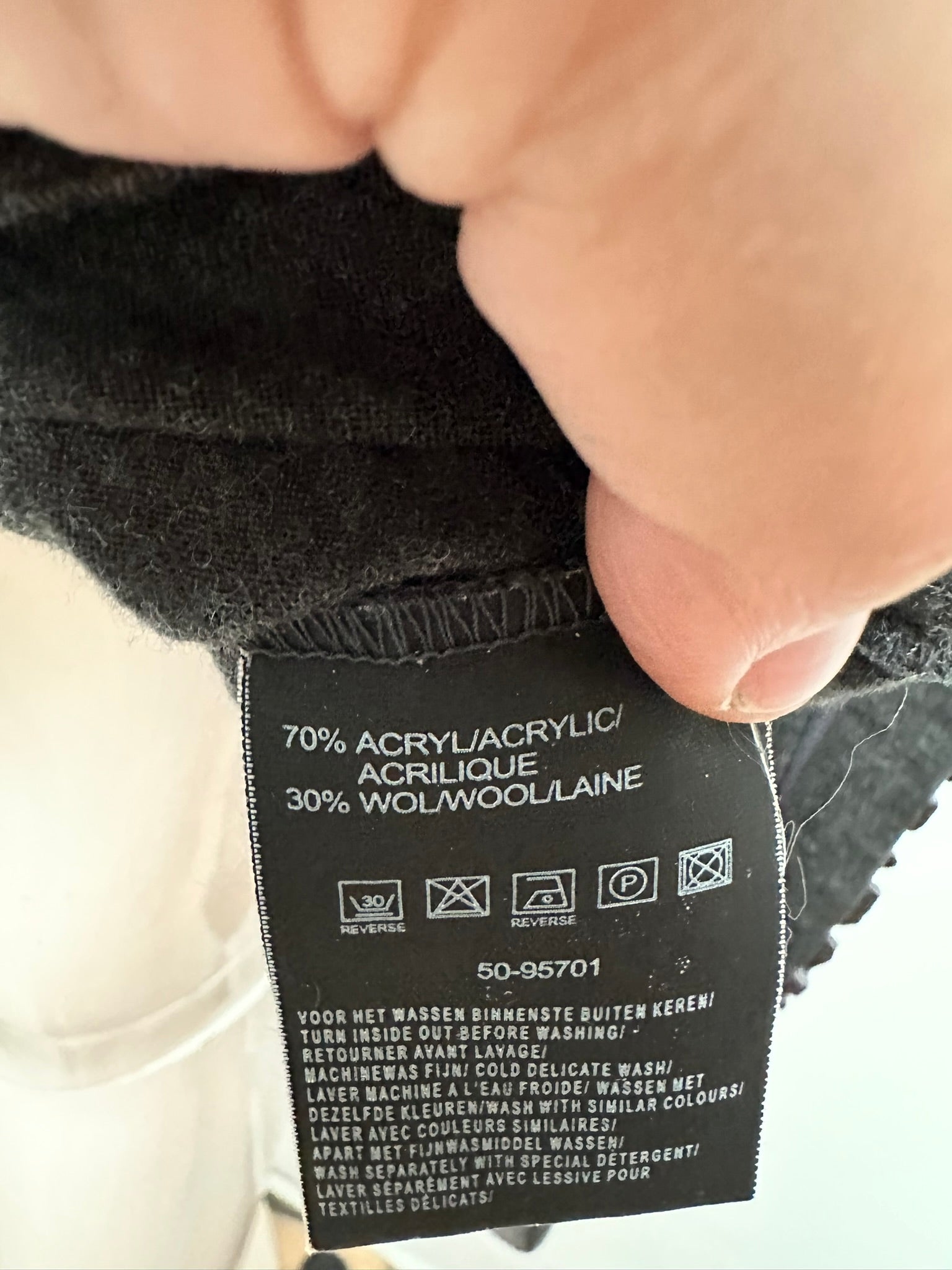 Bandolera Longsleeve maat M grijs