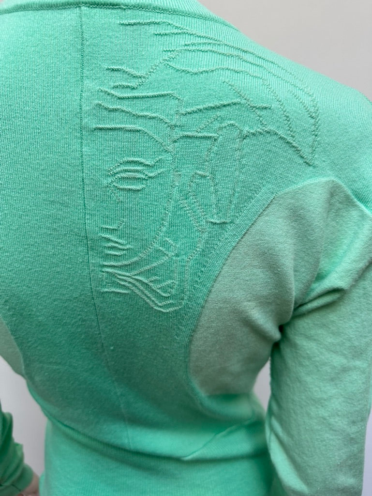 Versace collection groen vest maat M
