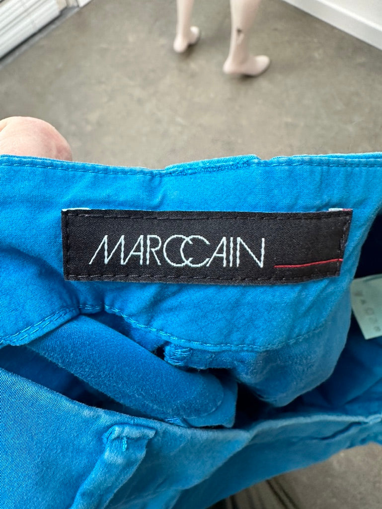 Marc Cain kobalt blauwe chino met smalle fit maat 4