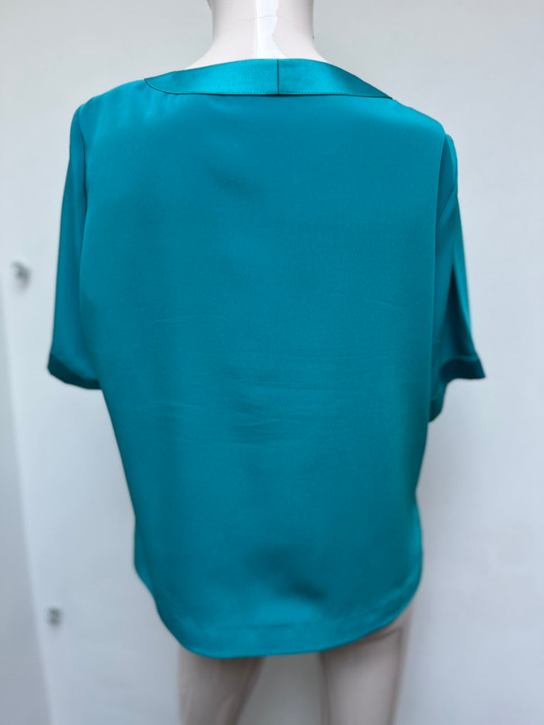 Sommermann turquoise top maat 40