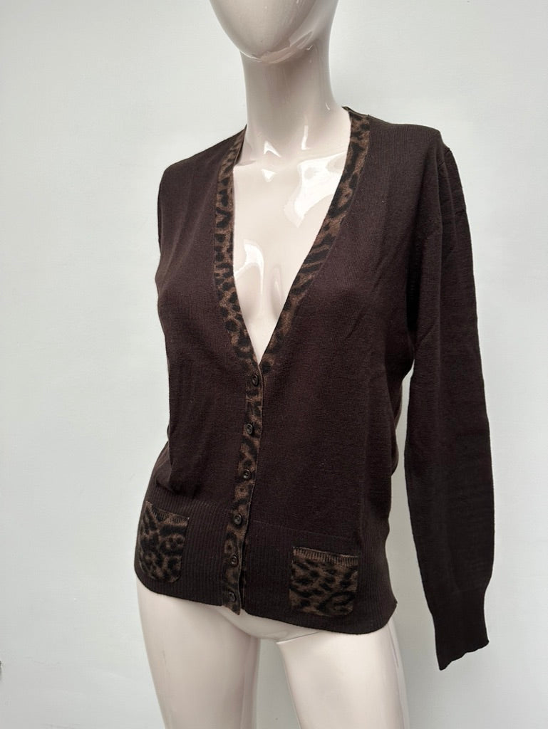 Taifun Vest maat 40 bruin/zwart