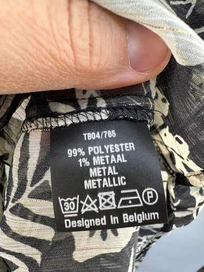 Maria Mero gebloemde blouse maat 36
