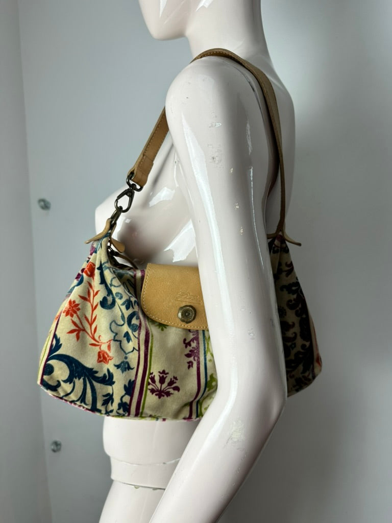 Longchamp le pliage velours tas