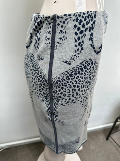 Marc Cain Rok maat N3 blauw, beige