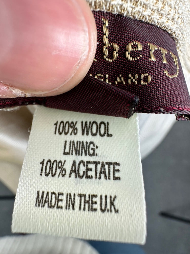 Mulberry beige rok maat 36 (UK 12) – elegante designer rok met tijdloze uitstraling