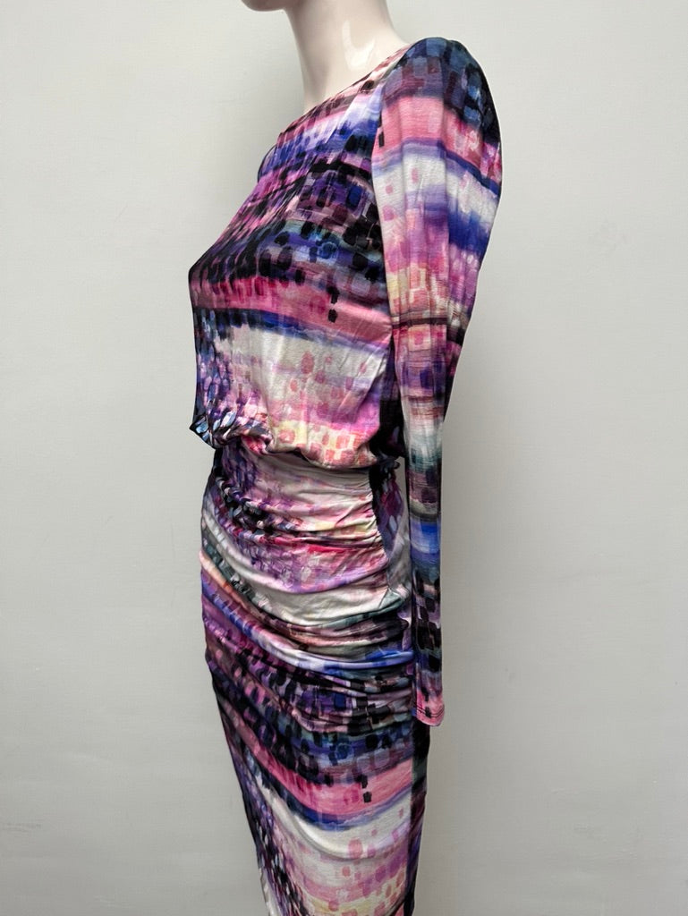 Phase Eight paarse jurk maat UK 8