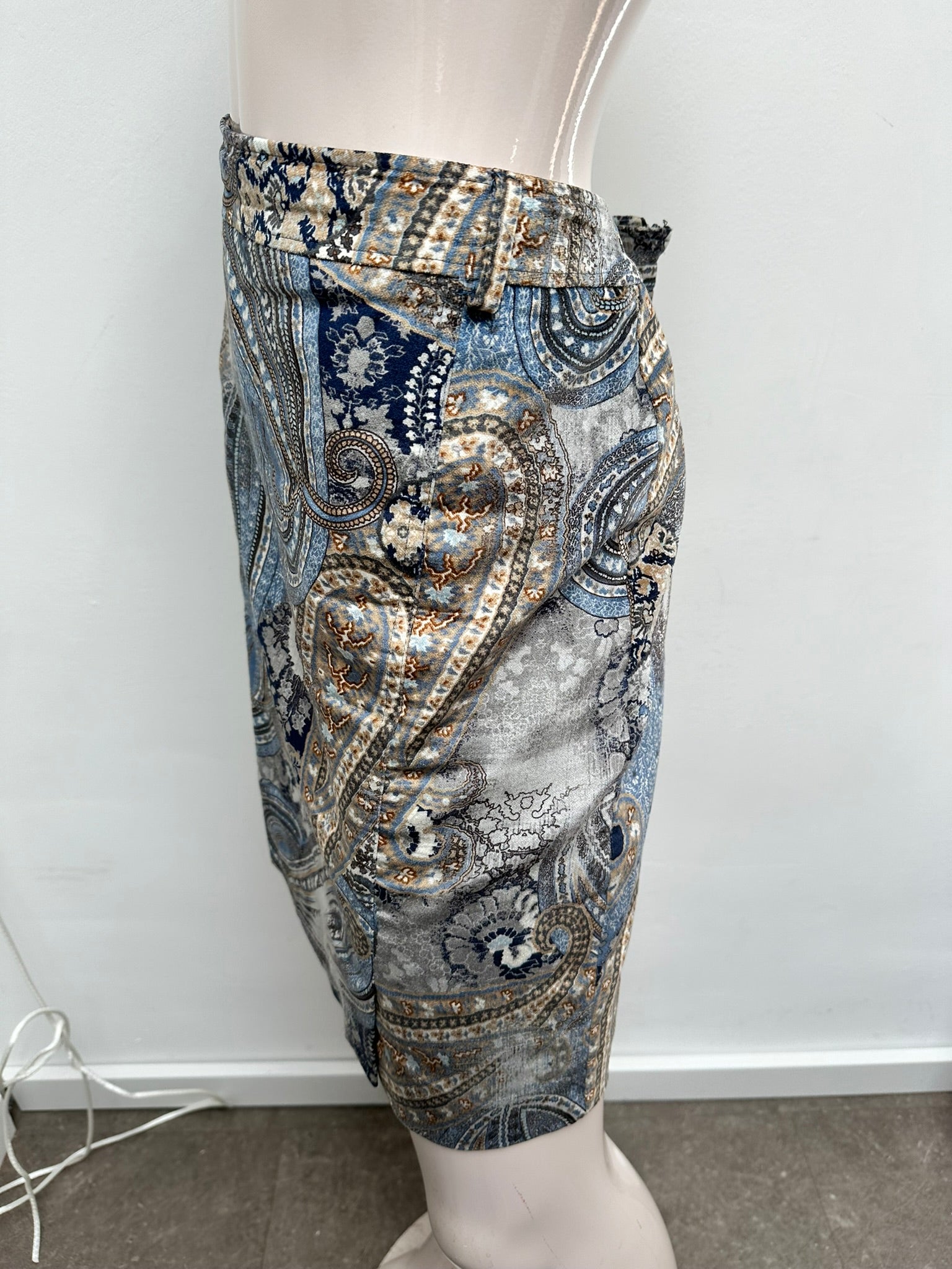 Josephine & Co Rok maat 38 blauw, beige