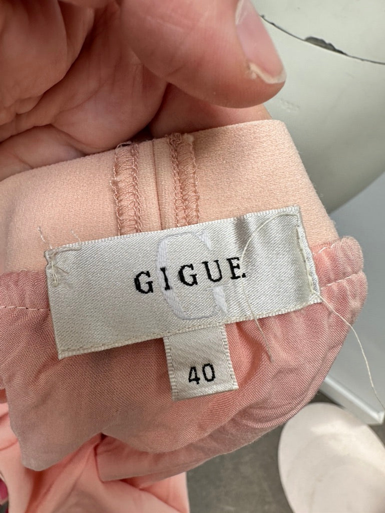 Gigue plissé rok roze maat 40