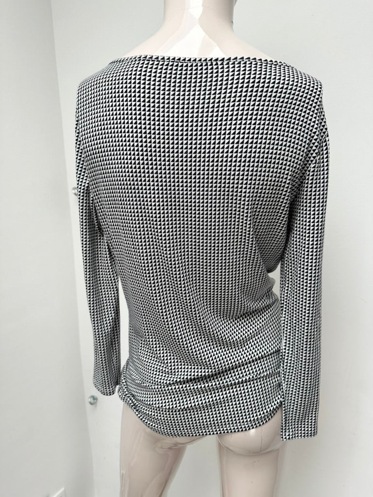 MaxMara Weekend top met motief maat M