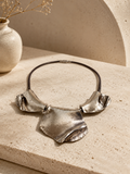 vintage Ketting One size Zilver