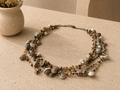 Ketting maat One size Beige/multicolor schelpjes