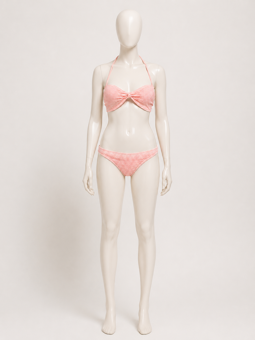 J. crew Bikini maat M Oranje/wit