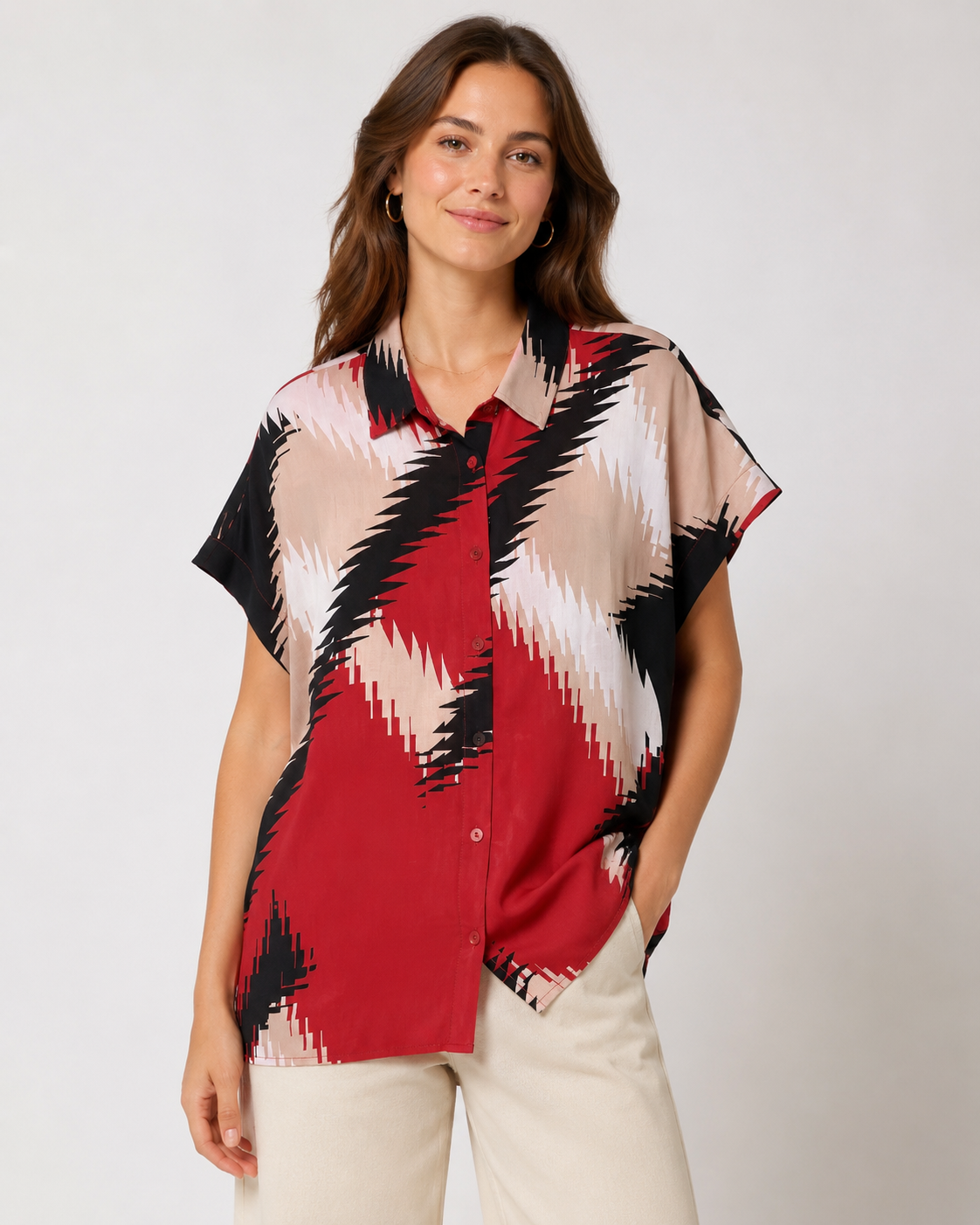 Batida Blouse maat 1 Rood