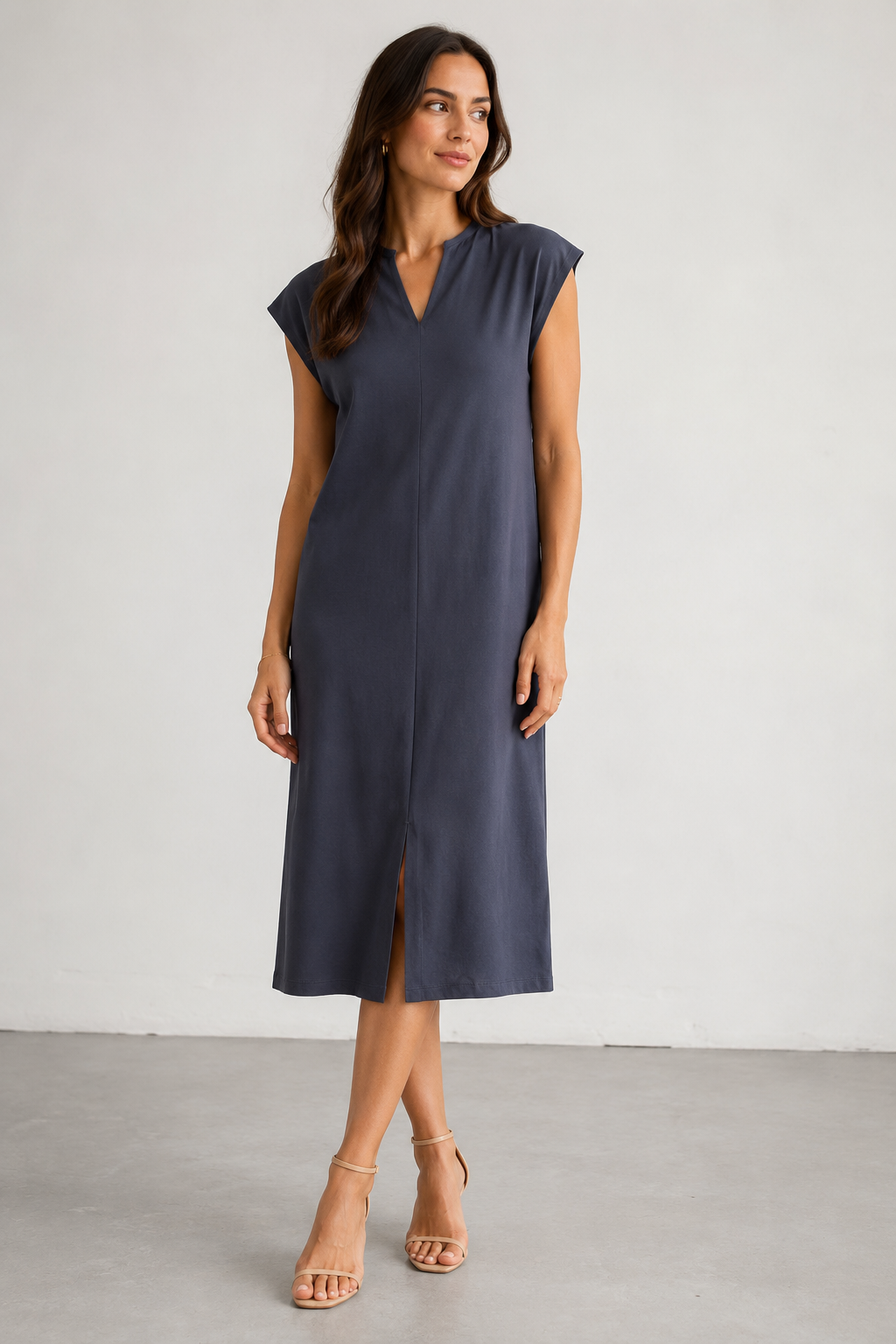 YAYA Women Jurk maat M Donkerblauw