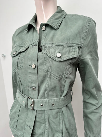 Aaiko groen jeans jasje maat xs
