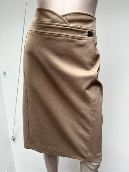 Mariella Rosati beige rok nieuw maat 40  (it 46)
