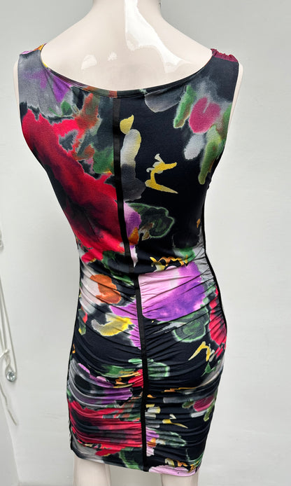 Marc Cain bodycon gebloemde jurk maat 3