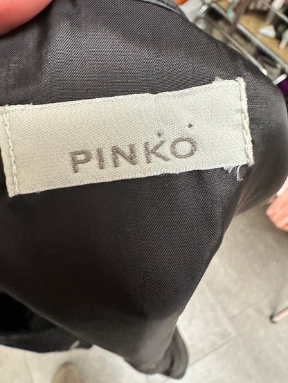 Pinko zwart overslagjurkje maat 36