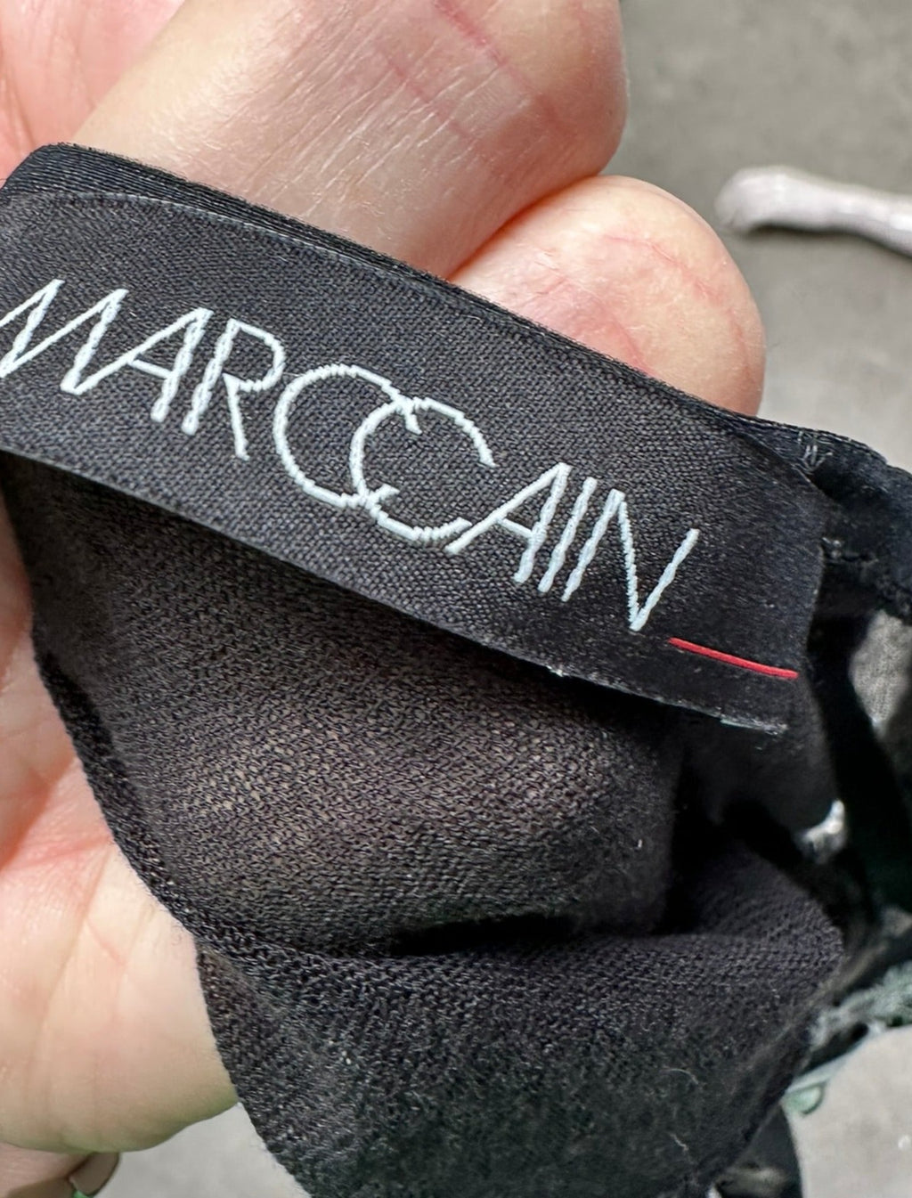 Elegante zwart/witte Marc Cain maat L