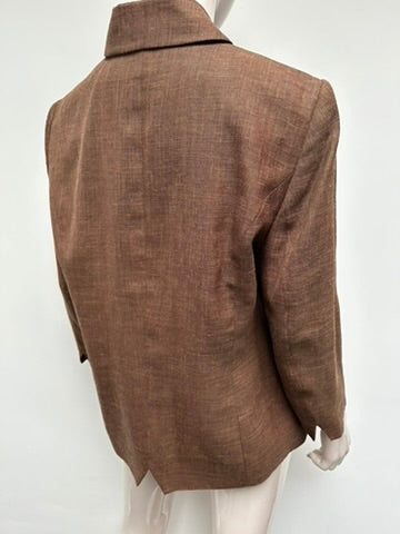 Emine bruin jasje maat 44