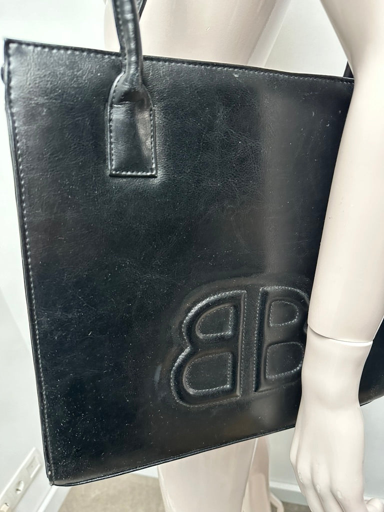 Bandolera schoudertas zwart