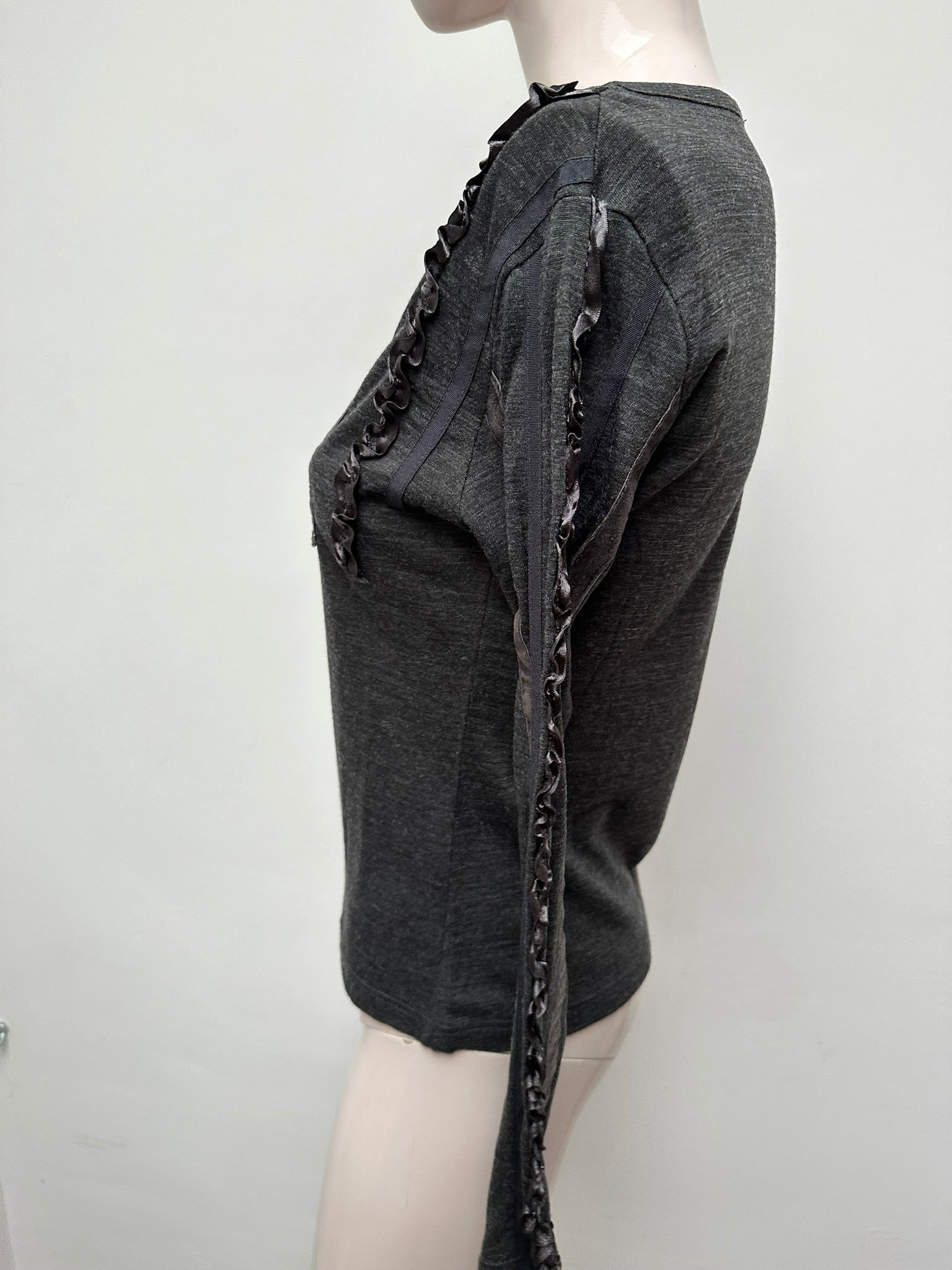 Bandolera Longsleeve maat M grijs