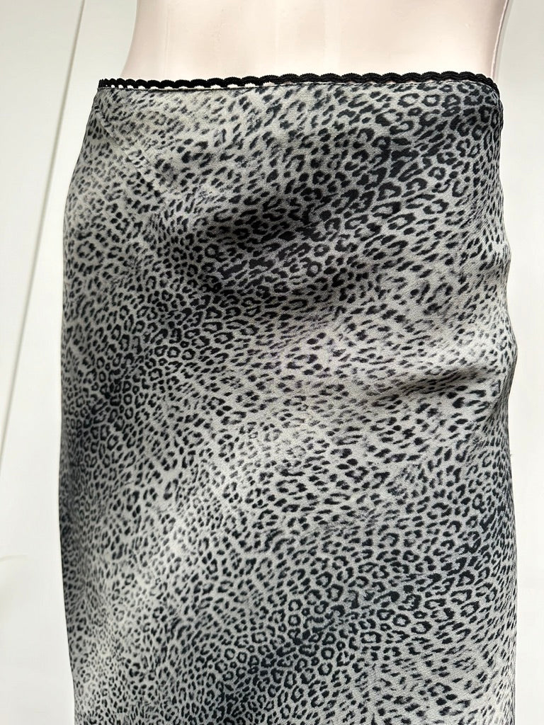 Alain Manoukian grijze rok met print maat M