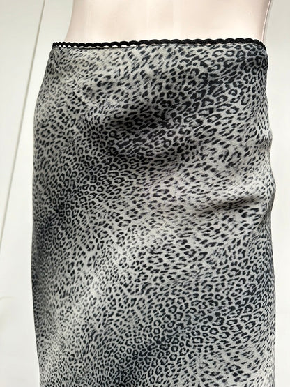 Alain Manoukian grijze rok met print maat M