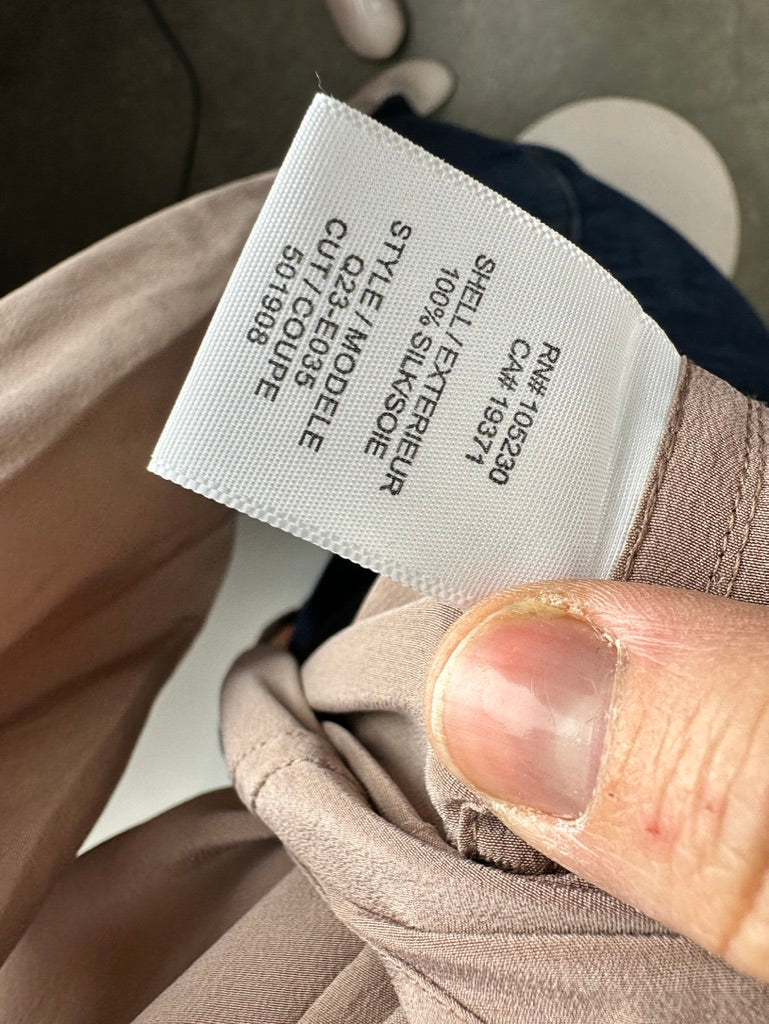 Equipment roze blouse maat S