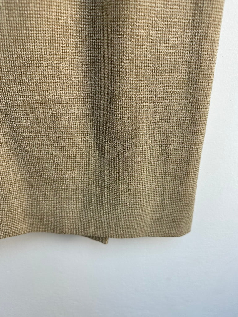Mulberry beige rok maat 36 (UK 12) – elegante designer rok met tijdloze uitstraling