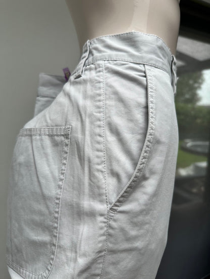 COS lichtgrijze chino broek maat 34