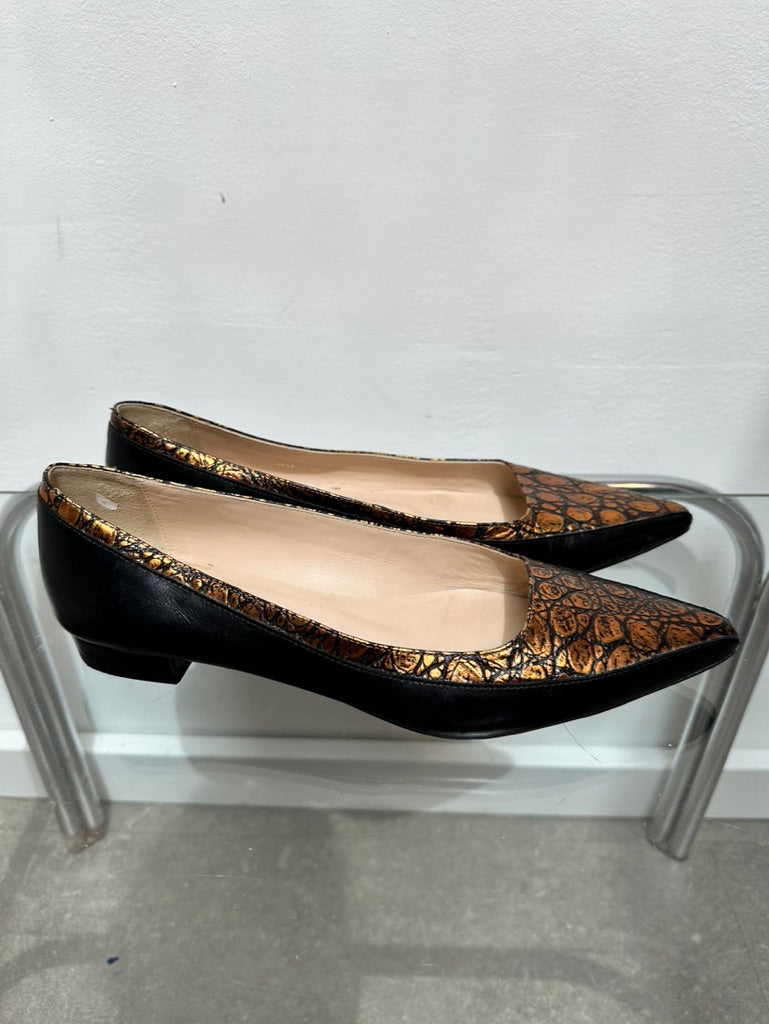 L.K. Benett zwarte ballerina met punt maat 40