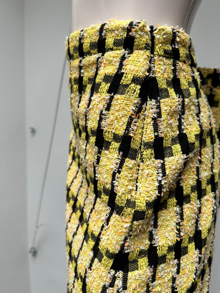 Boutique Moschino gele rok maat 40