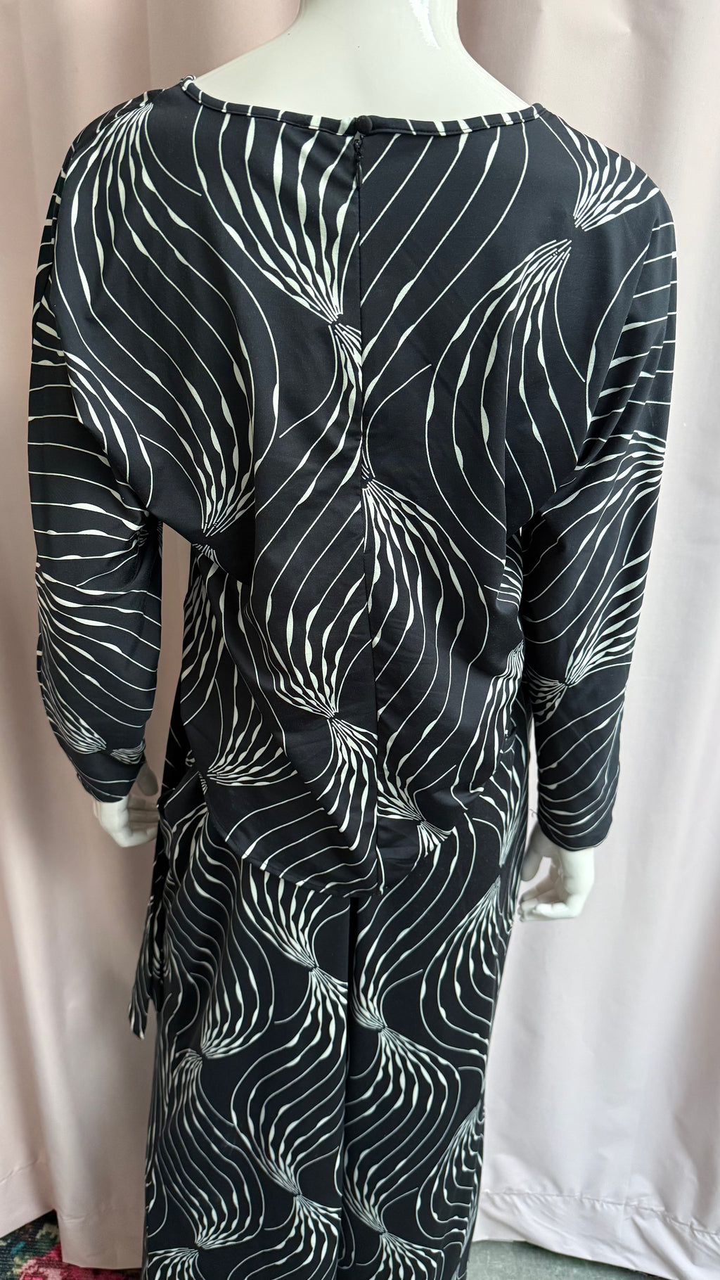K-design Jumpsuit maat M Zwart en beige