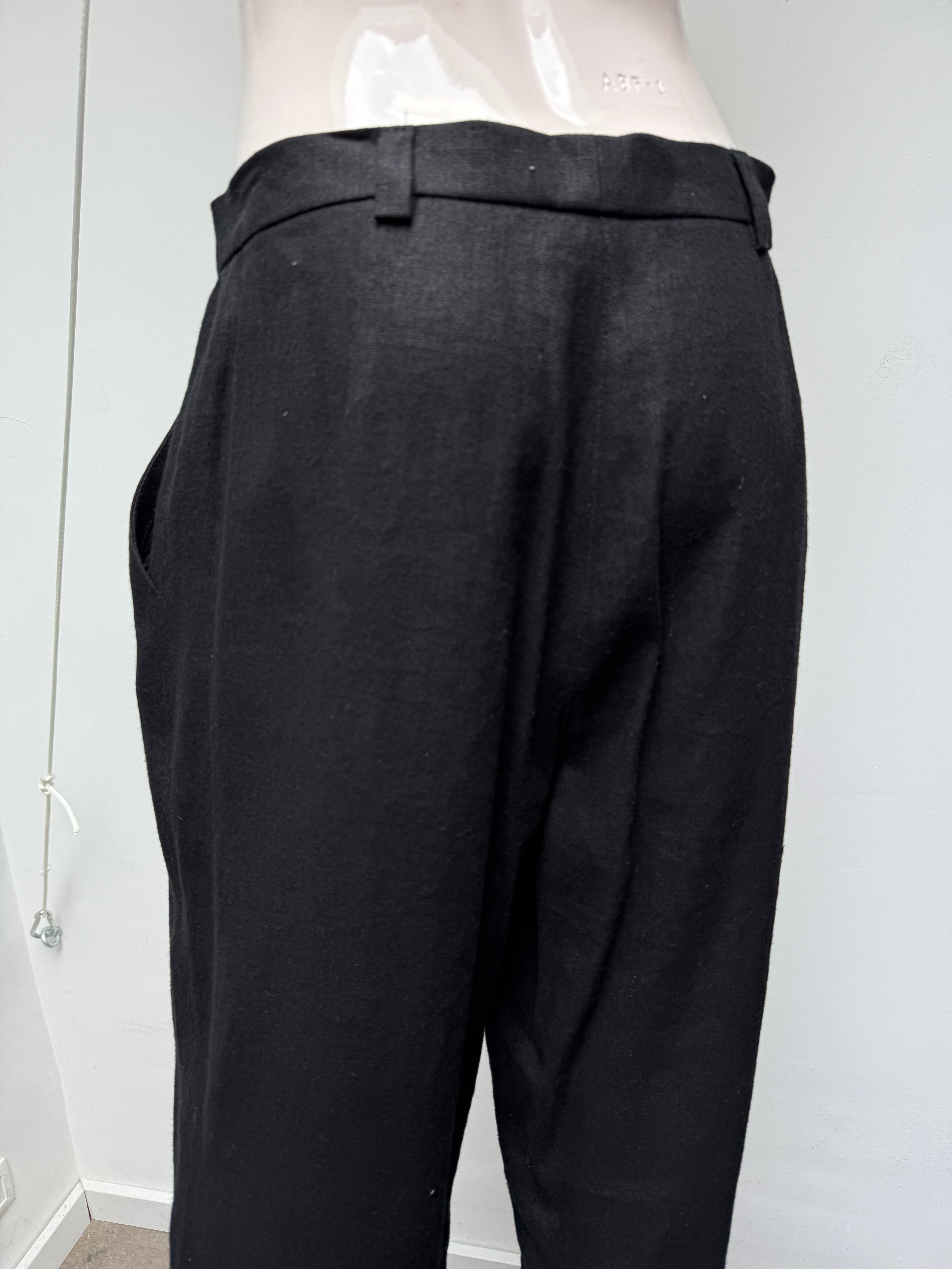 Hirsch linnen broek maat 40 zwart